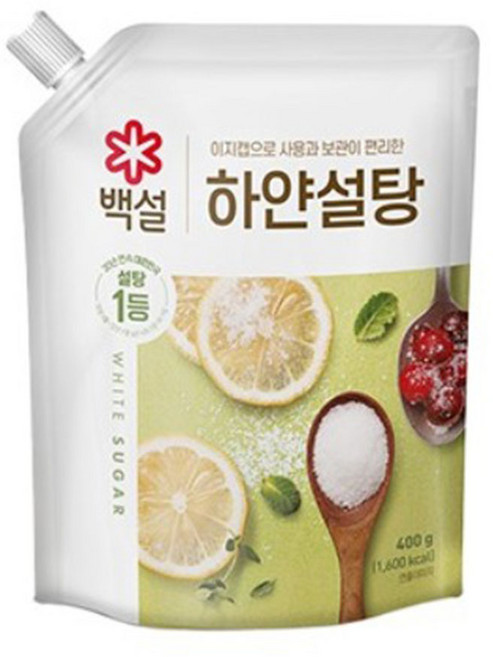 백설 하얀설탕, 400g, 1개
