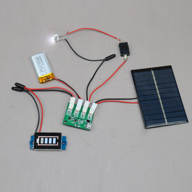 사이언쌤 태양광 발전 충전보드세트 3.7V용 USB충전겸용, 태양광발전충전보드세트 B형(3.7V용 USB충전겸용), 1세트