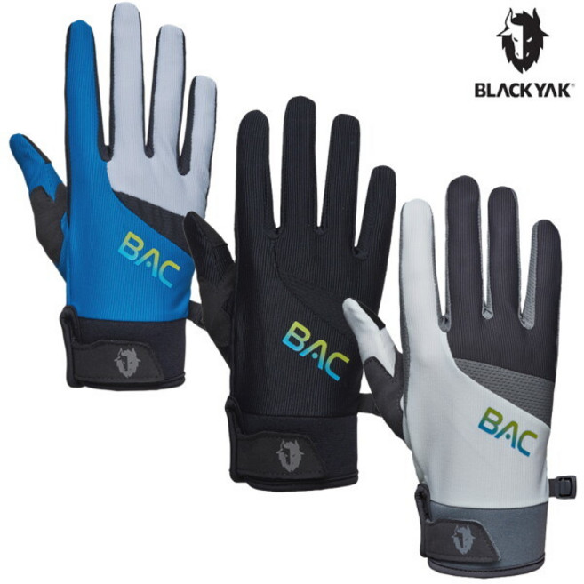 [백화점 매장판] 블랙야크 공용 등산장갑 레져 레저 아웃도어 캠핑 글러브 남성 여성 레저장갑 야외활동 논슬립 기능성 장갑 (스마트폰 터치 가능), 블루