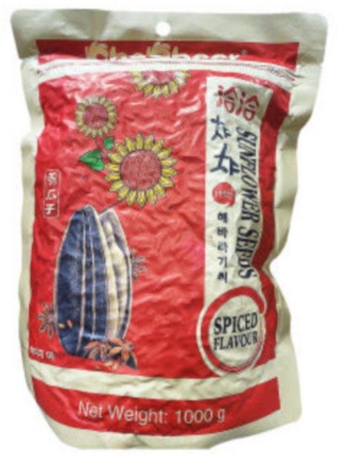 차차 해바라기씨 오향맛, 1kg, 1개