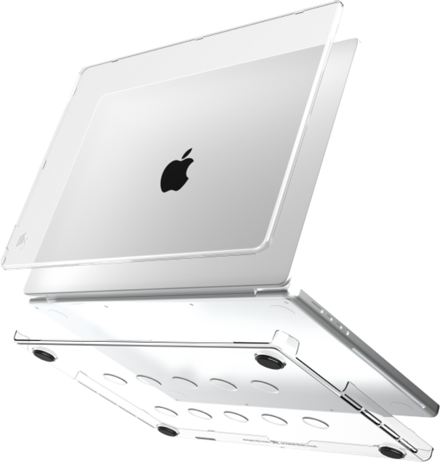 에스티엠굿즈 스튜디오 맥북 프로 하드케이스, 맥북프로 16인치, 클리어, 1개