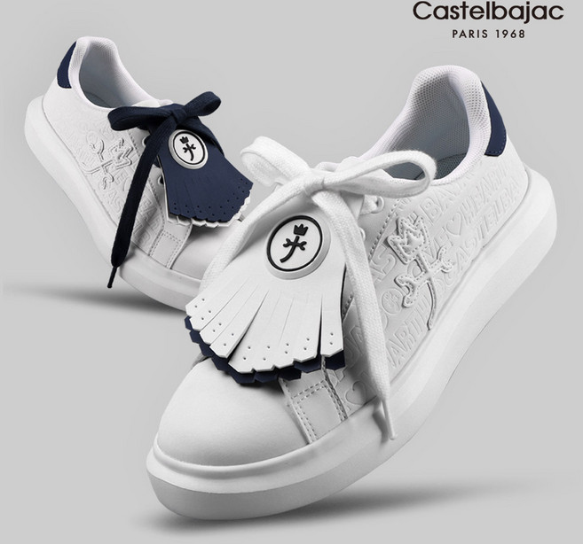 까스텔바작 샤르망 가죽 테슬 여성 골프화 25GS702