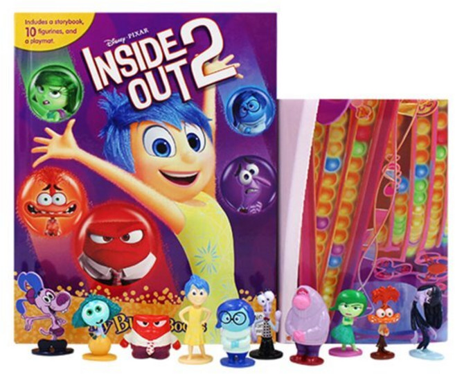 Disney Pixar Inside Out 2 My Busy Books - 디즈니 픽사 인사이드 아웃 2 비지북 피규어 책, Disney Pixar Inside Out 2 My B