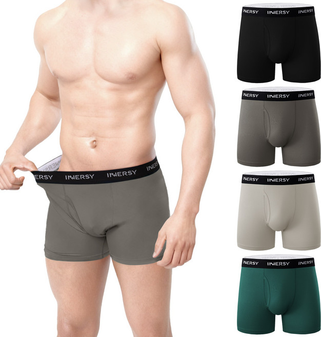 innersy 메쉬 드라이 남성 사각팬티 4매
