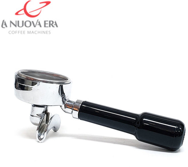 [Nuova Era] GA 누오바에라 호환 포터필터 1구 2구 / 블랙 화이트 우드 (바스켓 포함), 올리브, 14-16g, 1개