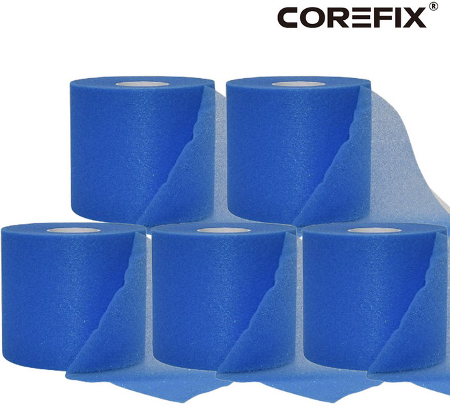 코어픽스 언더랩 배드민턴 테이프 스펀지 스폰지 쿠션 랩 스포츠 테이프 테이핑, 5개