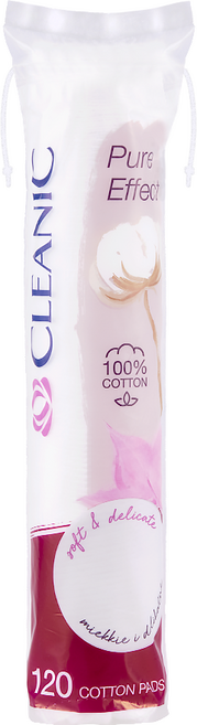 클레아닉 화장솜, 120매입, 1개