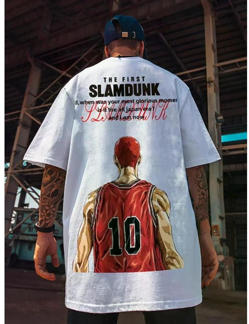 SLAM DUNK 슬램덩크 농구 반팔 티셔츠 티 옷 강백호