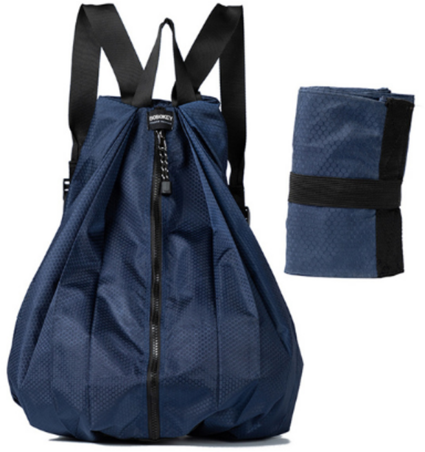 COCOFIELD 접이식 휴대용 장바구니 백팩