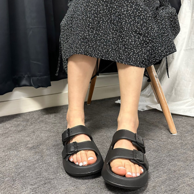 커플 EVA 푹신푹신 데일리 여름 샌들 슬리퍼 t067