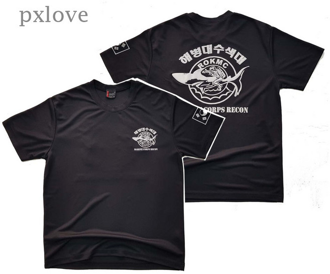 해병대수색대 로카 티셔츠 군인 쿨기능성 로카 조깅 헬스(00476)