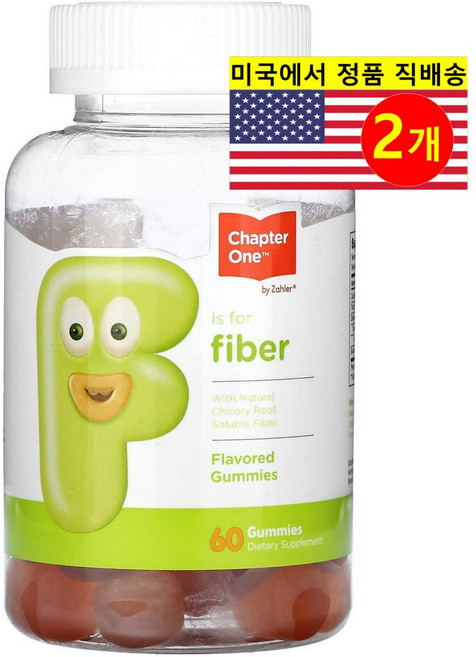 Chapter One 화이버 3.3g Fiber, 2개, 60정