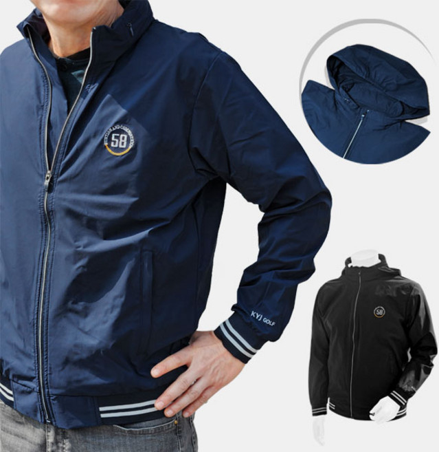 김영주 히든 후드 윈드 브레이커 경량 집업 점퍼 GOSMJP-24