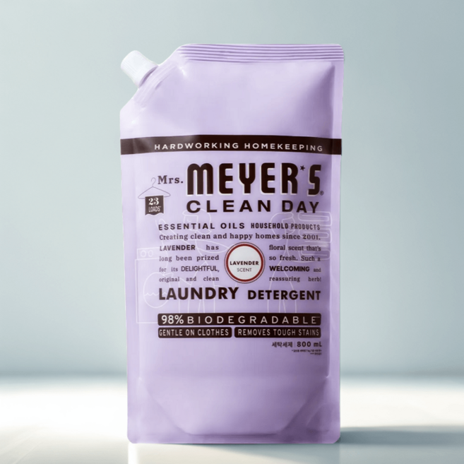 미세스마이어스 세탁세제 리필 800ML 라벤더, 세탁세제라벤더, 1개