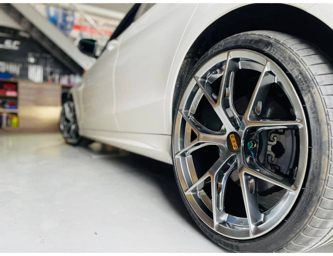 BBS 類FIR款鏤空鋁圈 適用多款車系 提升操控與視覺效果, 1個