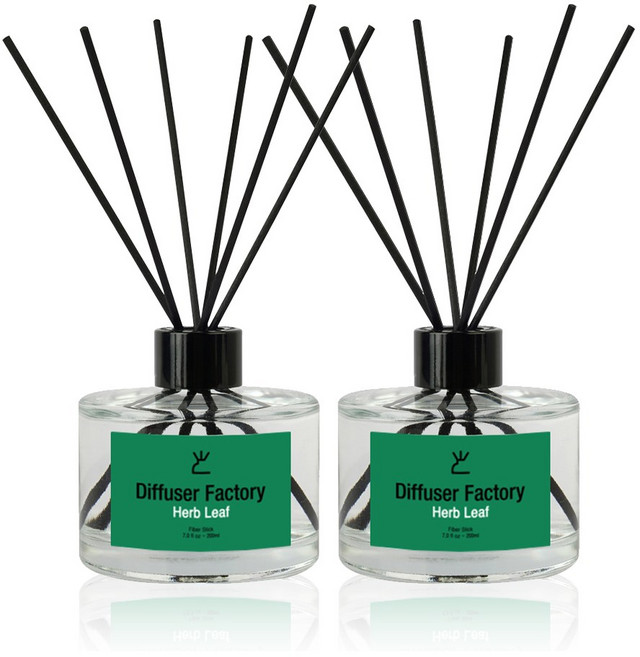 디퓨저팩토리 아로마 디퓨저 200ml 2개 세트, 허브리프200ml본품