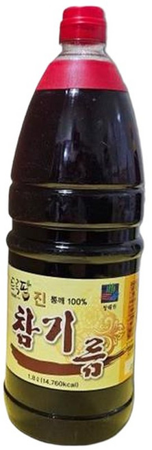 트루팜 진 참기름 1.8L (통깨 100), 1개