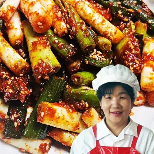 [웰굿] 여수 돌산 토박이 대파김치 1kg, 1개