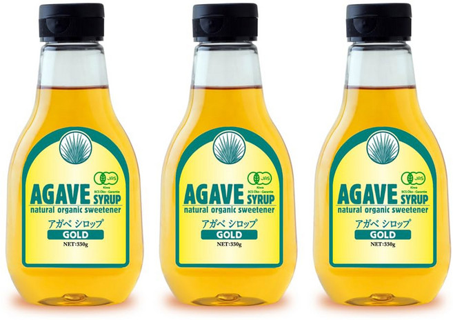 아가베 시럽 GOLD 11.6단위온스 330g x 3세트
