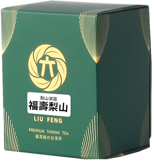 LIU FENG 福壽梨山烏龍茶 台灣高山茶區 手工採摘 獨特烘焙工藝 口感醇厚回甘, 75g, 1個, 1個裝