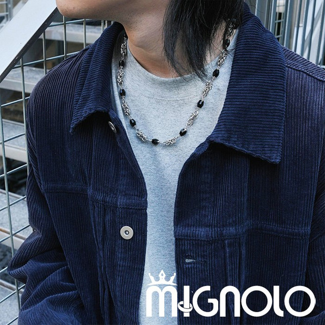 MIGNOLO 鈦鋼項鍊 男生項鍊 嘻哈項鍊