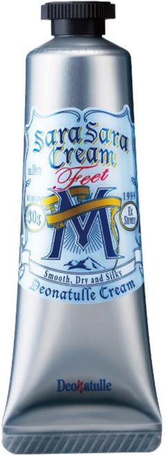 Deonatulle Sara Sara Cream Feet足部除臭霜 止汗乾爽 絲滑柔順, 30g, 1件