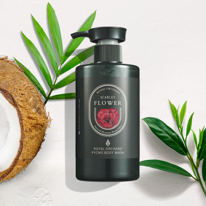 로얄오차드 차(TEA)로만든 바디워시 300ml (피크노제놀 함유), 시트러스아일랜드, 1개