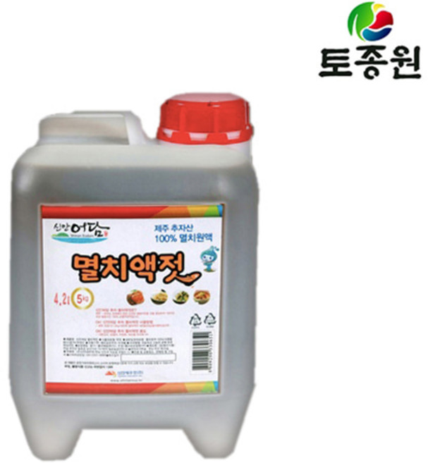 토종원 추자멸치액젓 5kg 입맛살리는 명품 반찬, 1개