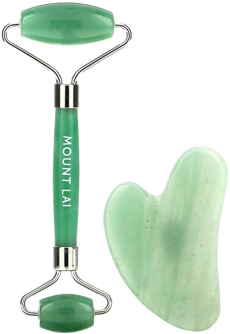 Mount Lai 더 제이드 페이셜 스파 세트 2종 세트, 1개 - 쿠팡