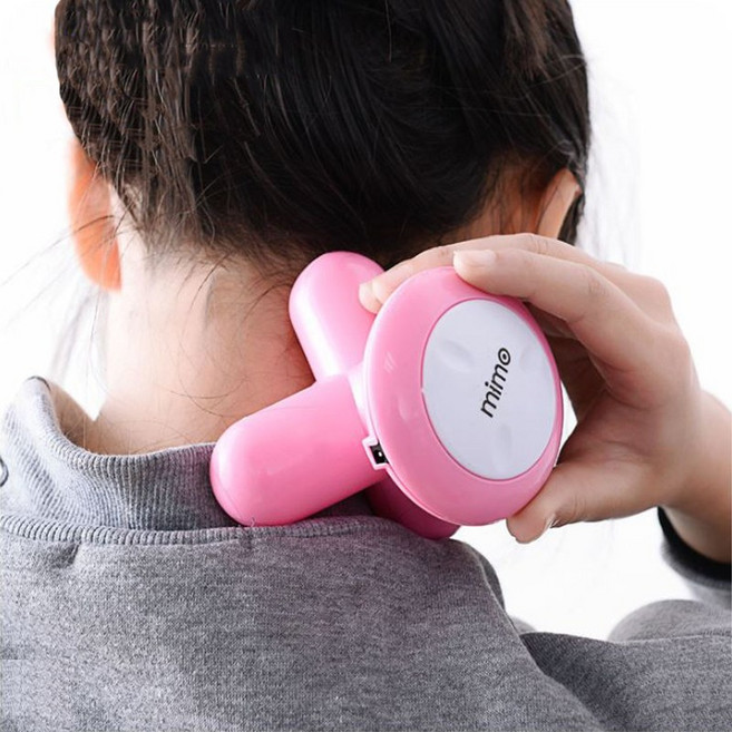 직수입/UFO마사지기/미니안마기/전신/USB전원/진동, 랜덤색상