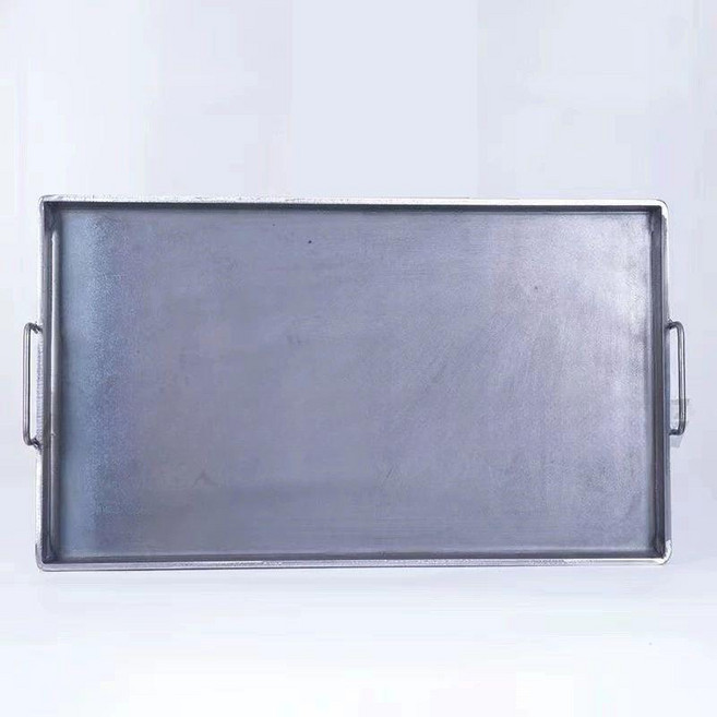 사각 구이판 기름받이 불판 곱창 토스트 야외 대패 전판, 31 x 26 5mm, 1개, 1cm