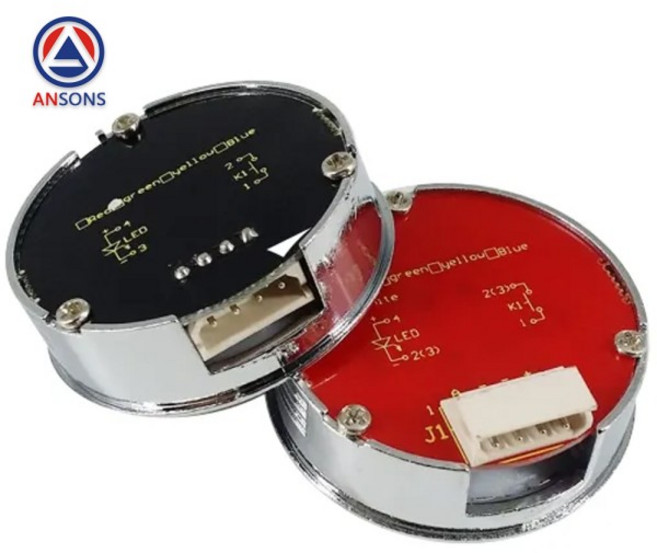 HD60-1 현대 STVF9 엘리베이터 푸시 버튼 안손 엘리베이터 예비 부품, 02 Green Braille 1pc, 01, 1개