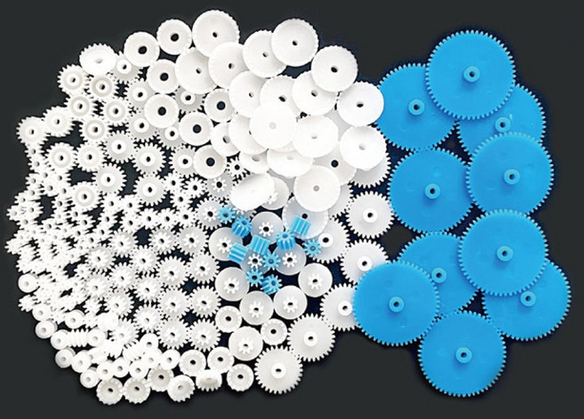 혼합 톱니기어 부품 패키지 (200개)