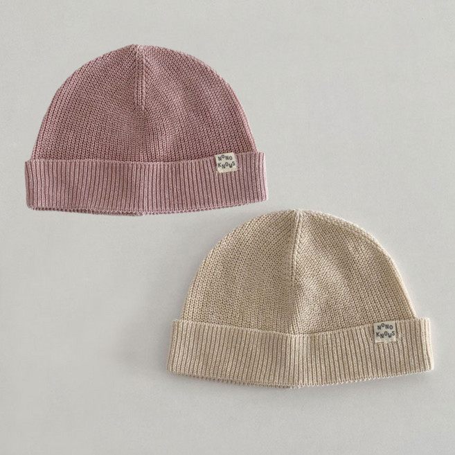 [KC인증] 아기 비니 데일리 숏비니 1+1 간절기 실내용