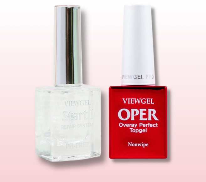 뷰젤 오빠탑젤+PH프렙 2종세트, 1개, 10g, 투명