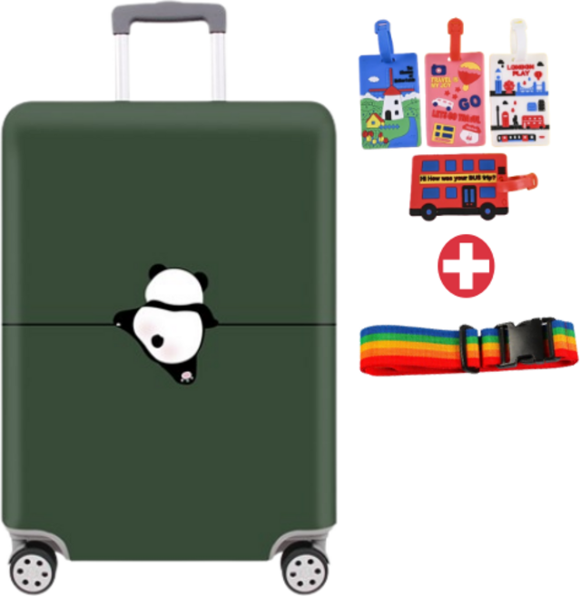 제이엠투 캐리어커버 보호커버 고탄력 스판 20인치 24인치 26인치 30인치