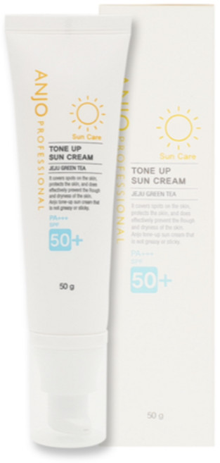 ANJO 24小時 提亮防曬素顏霜 SPF50+ PA+++ 50ml - 韓國肯妮, 1個