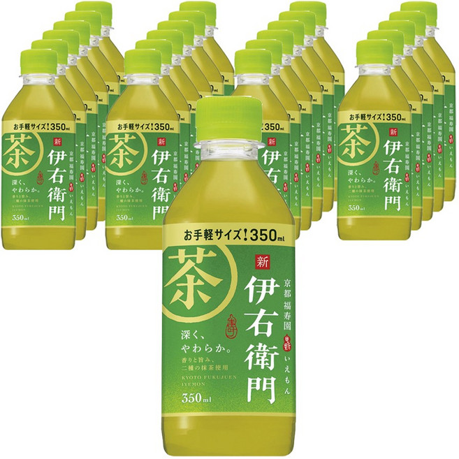 산토리 이에몬 녹차, 350ml, 24개