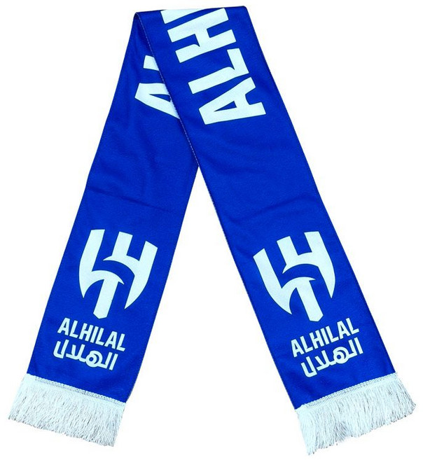 응원스카프 맨시티 머플러 목도리 레알마드리드 리버풀 첼시 축구 응원 손수건, 리야드 크레센트 (Riyadh Crescent), 1개