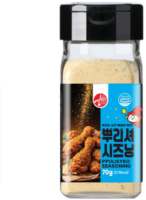 아이엠소스 뿌리셔 시즈닝, 2개, 70g