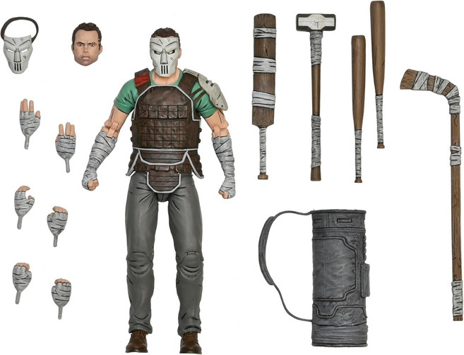 NECA TMNT 라스트 로닌 - 7인치 스케일 액션 피규어 얼티밋 케이시 존스
