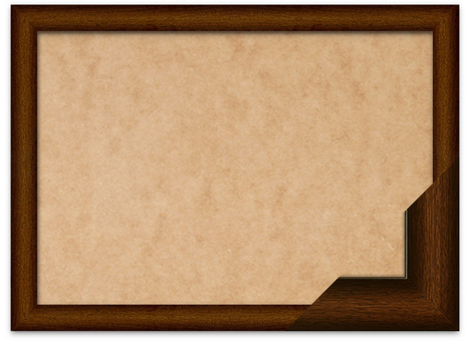 퍼즐액자 26x38 고급형 우드 브라운, 우드브라운, 1개
