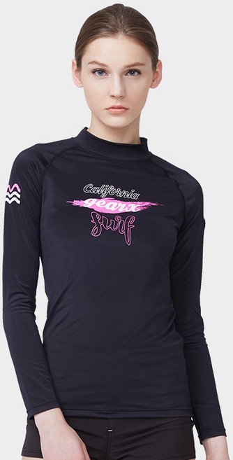 기어엑스 여자 래쉬가드 F09 블랙