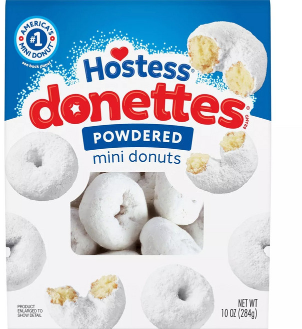 호스테스 도네츠 파우더드 미니 도넛, 284g, 1개