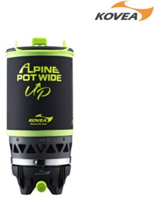 코베아 알파인 포트 와이드업 휴대용 버너, 혼합 색상, 1개