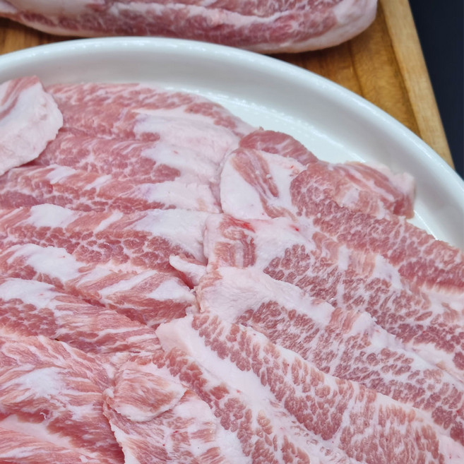 삼삼푸드 무항생제 냉장 통 항정살 300g 1등급 한돈 특수부위 돼지고기, 한돈 통항정살 300g, 1개