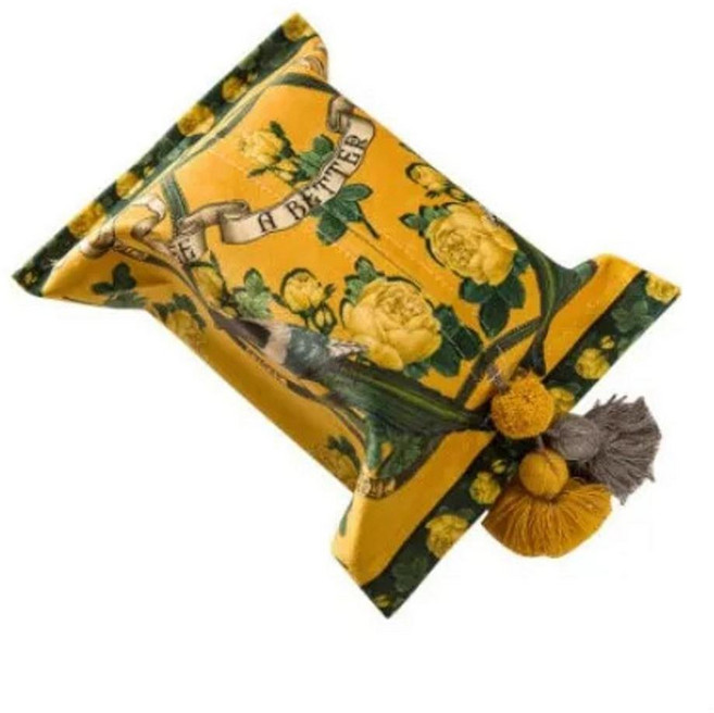 타이거 프린트 티슈 박스 커버 직사각형 벨벳 장식용 냅킨 종이 페이셜 침실 선물 아이디어, 1개, 1. As Picture / A. 18x24cm