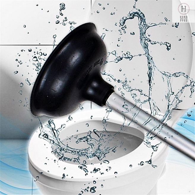 아이디어상품 생활용품 막힌 변기 뚫는 압축식 뚫어뻥 싱크대 하수구 클리너, 3중