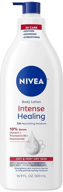 Nivea 니베아 인텐스 힐링 바디 로션 건성, 2개, 500ml - 쿠팡