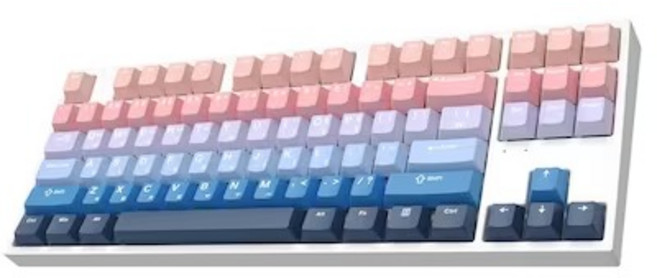 COX CK87 PBT SUNSHINE GD 기계식 게이트론 텐키리스, CK87 PBT SUNSHINE GD  황축